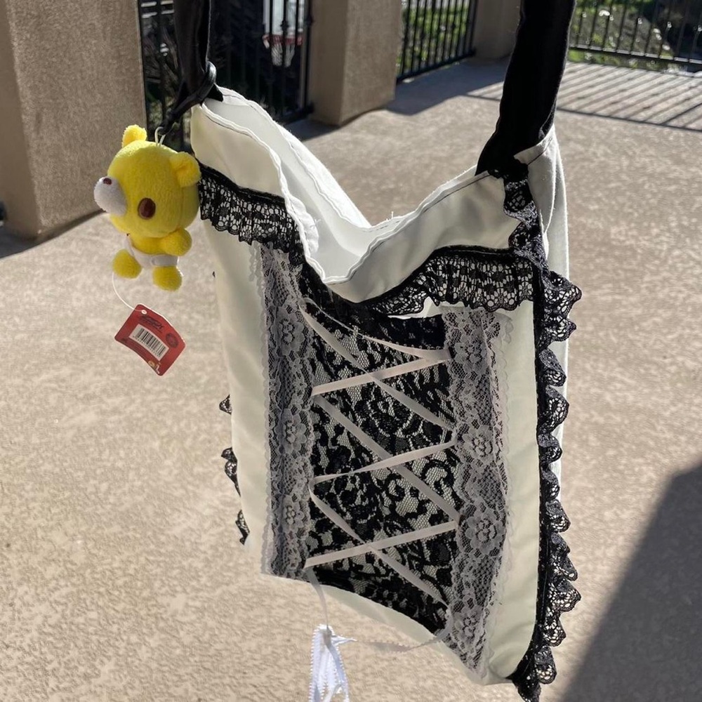 Handmade Lolita maid bag